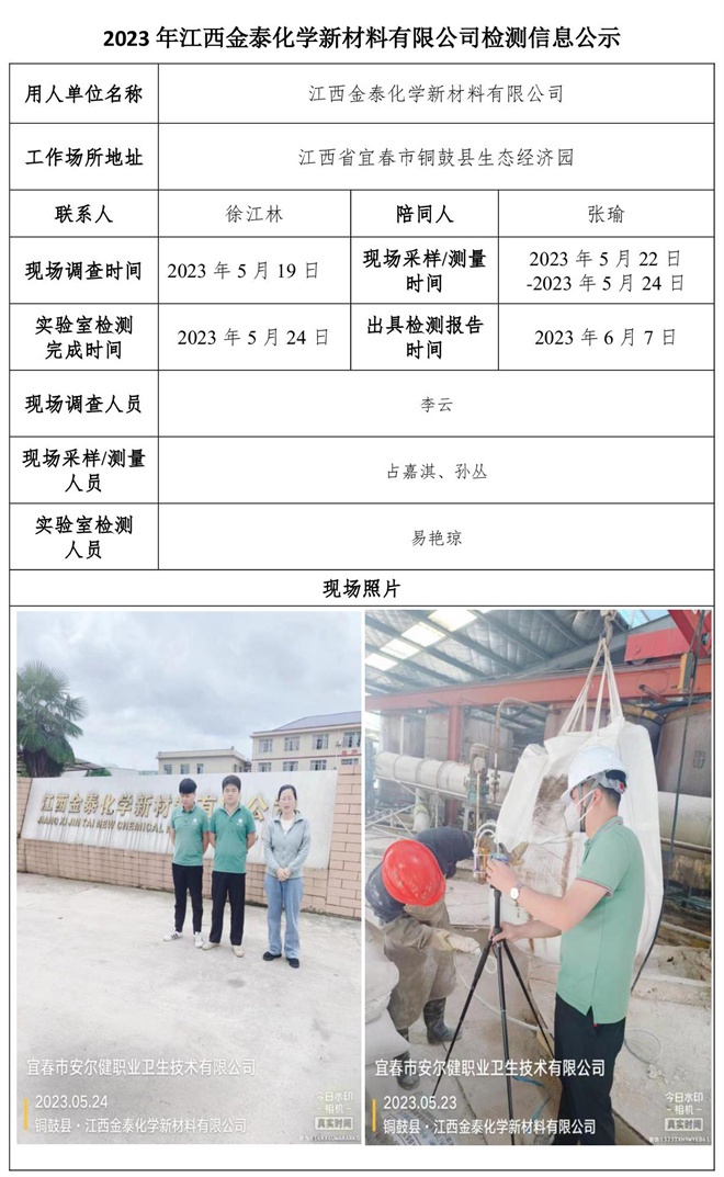 2023年江西金泰化學(xué)新材料有限公司檢測公示信息.jpg